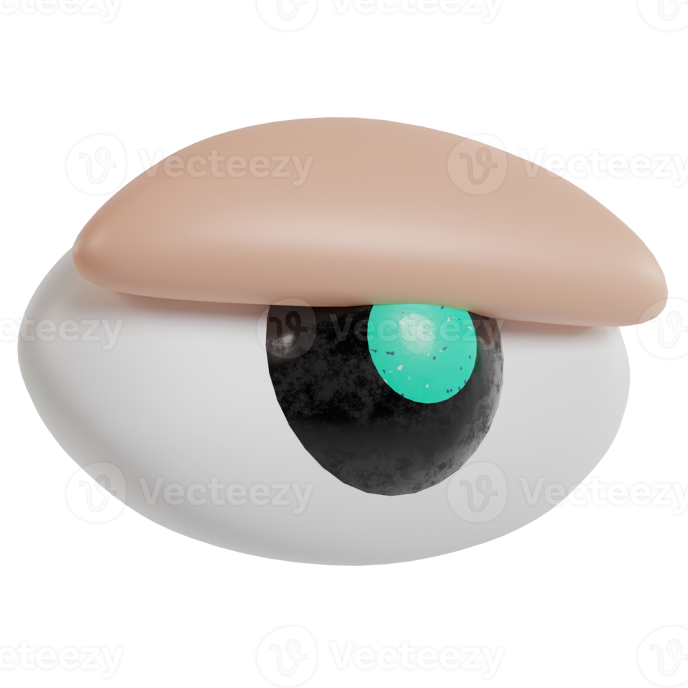 3d hide eye png