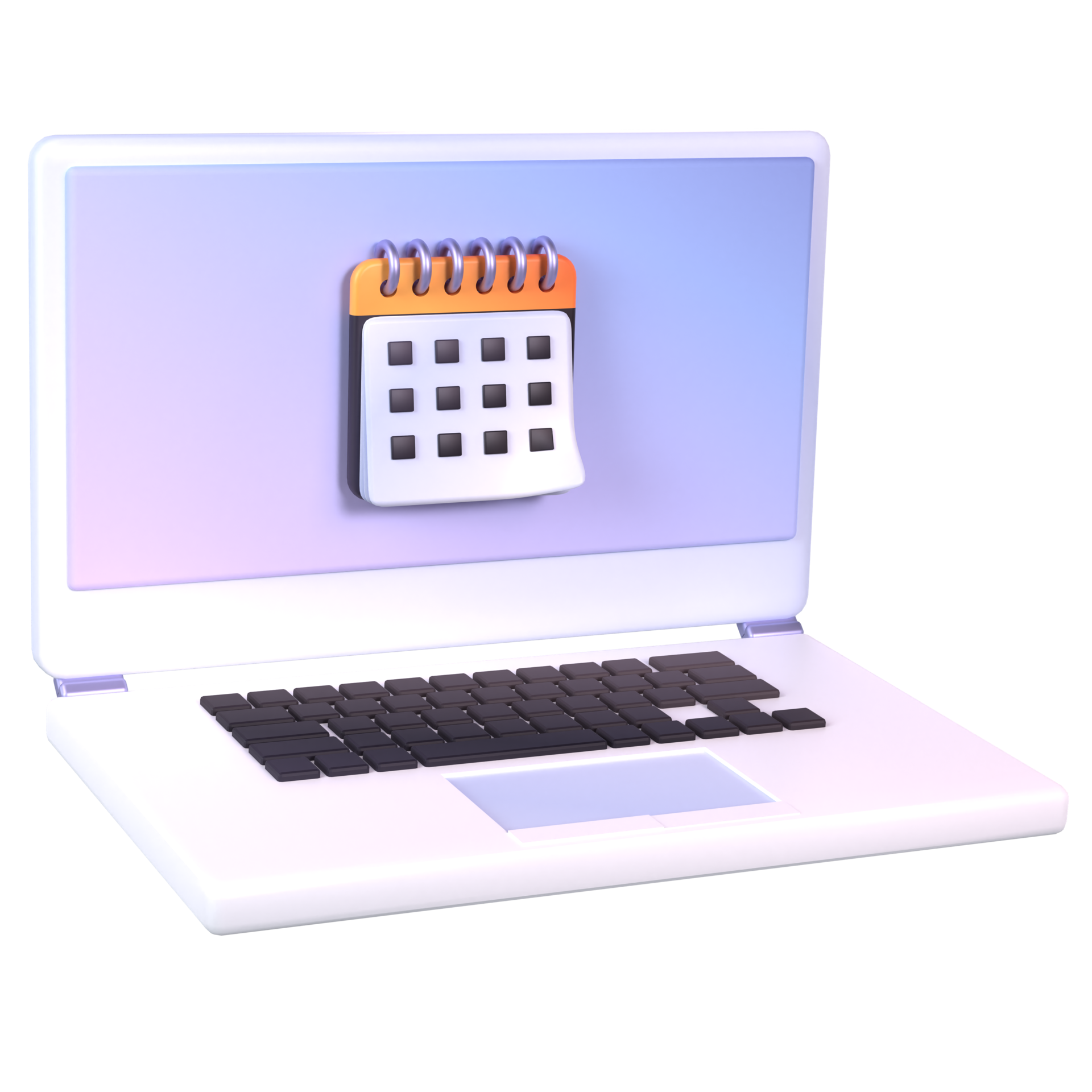 3d Laptop And Calendar 20043276 PNG 3d-laptop-and-calendar-20043276-png