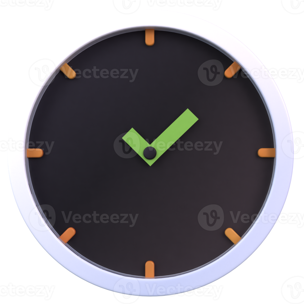 3d time icon png