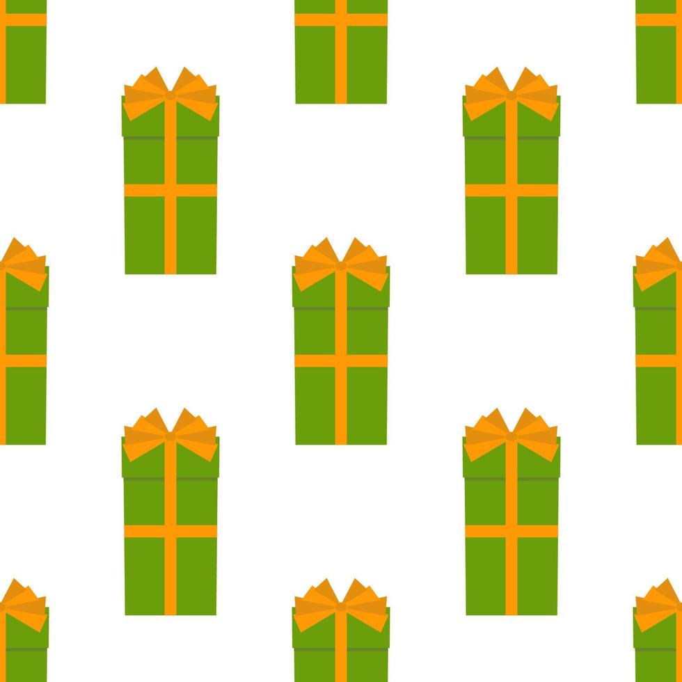 Seamless pattern with gift boxes. Vector illustration.