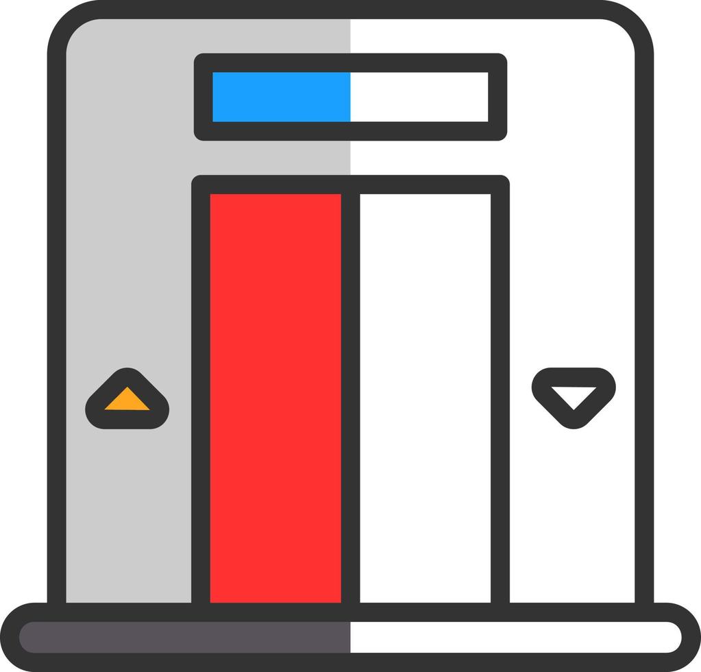 Elevator Vector Icon Design