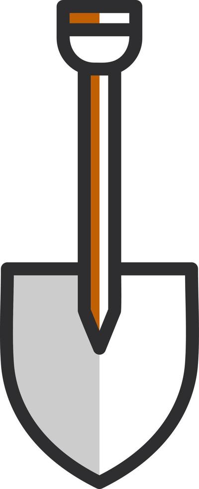 Shovel Vector Icon Design