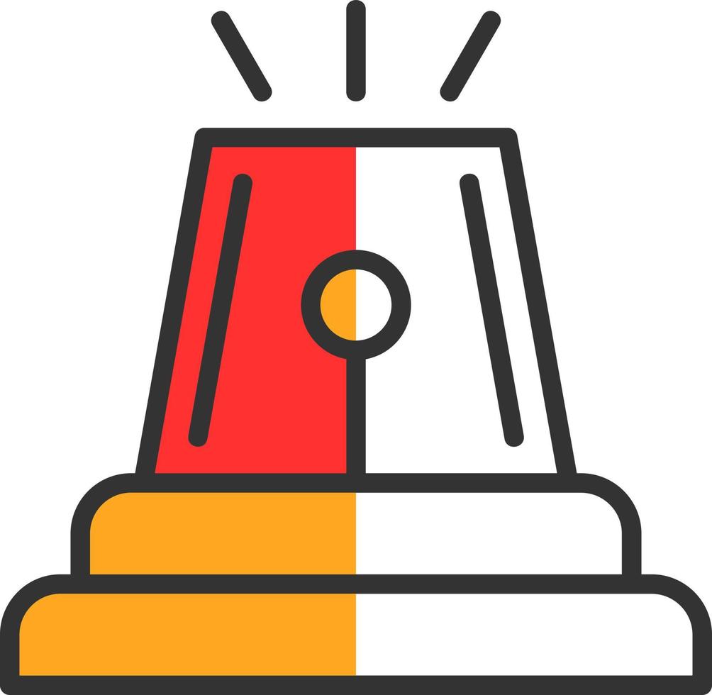 Flasher Vector Icon Design