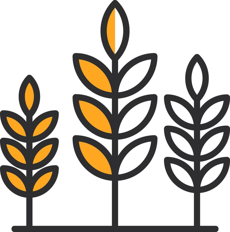 Wheat Vector Icon Design