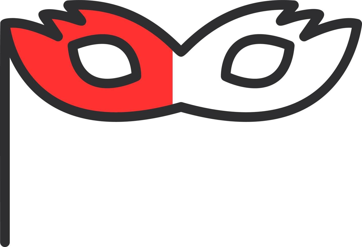 Eye Mask Vector Icon Design