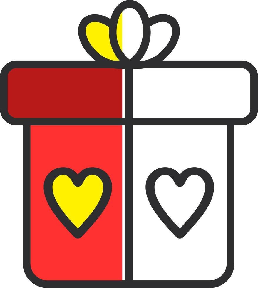 diseño de icono de vector de cajas de regalo