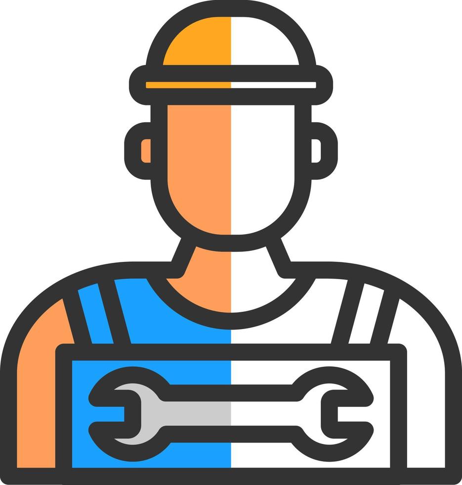 Technician Vector Icon Design