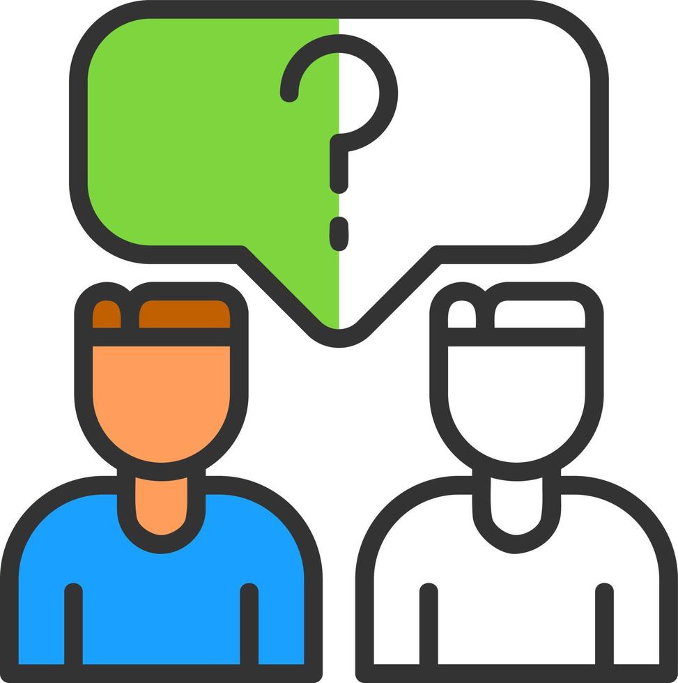 Question Vector Icon Design