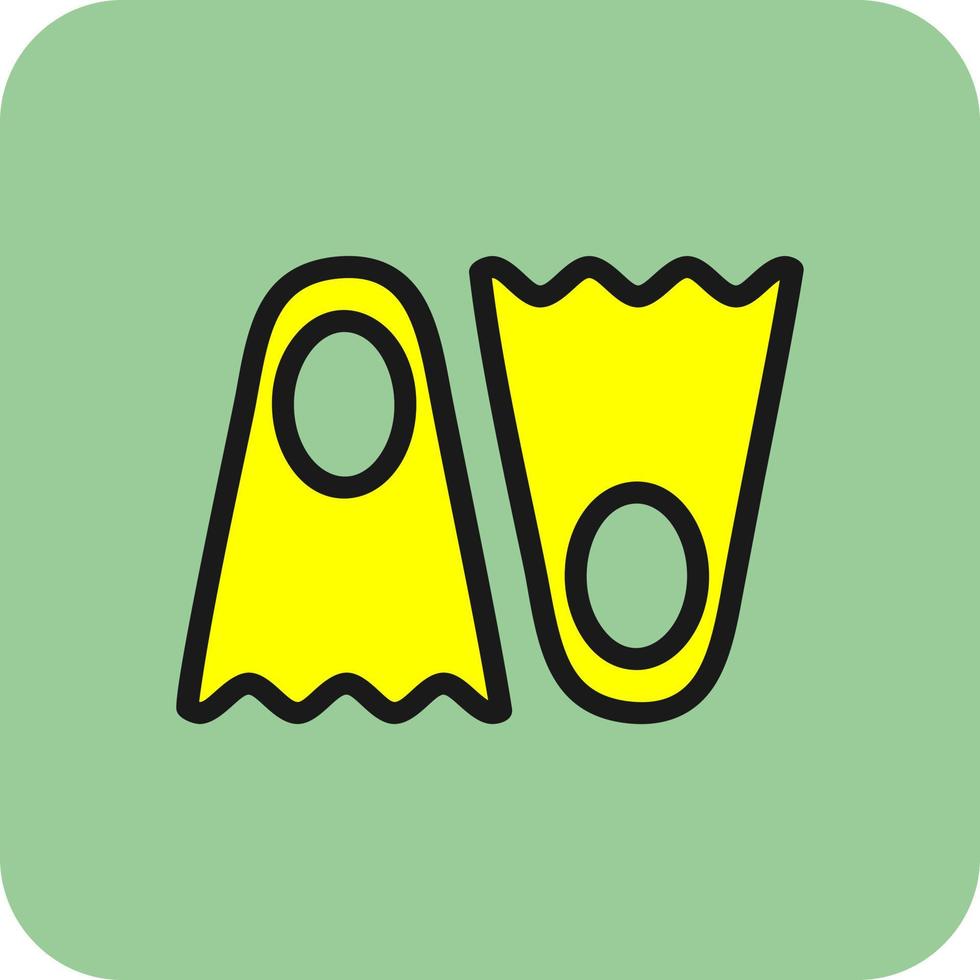Fins Vector Icon Design