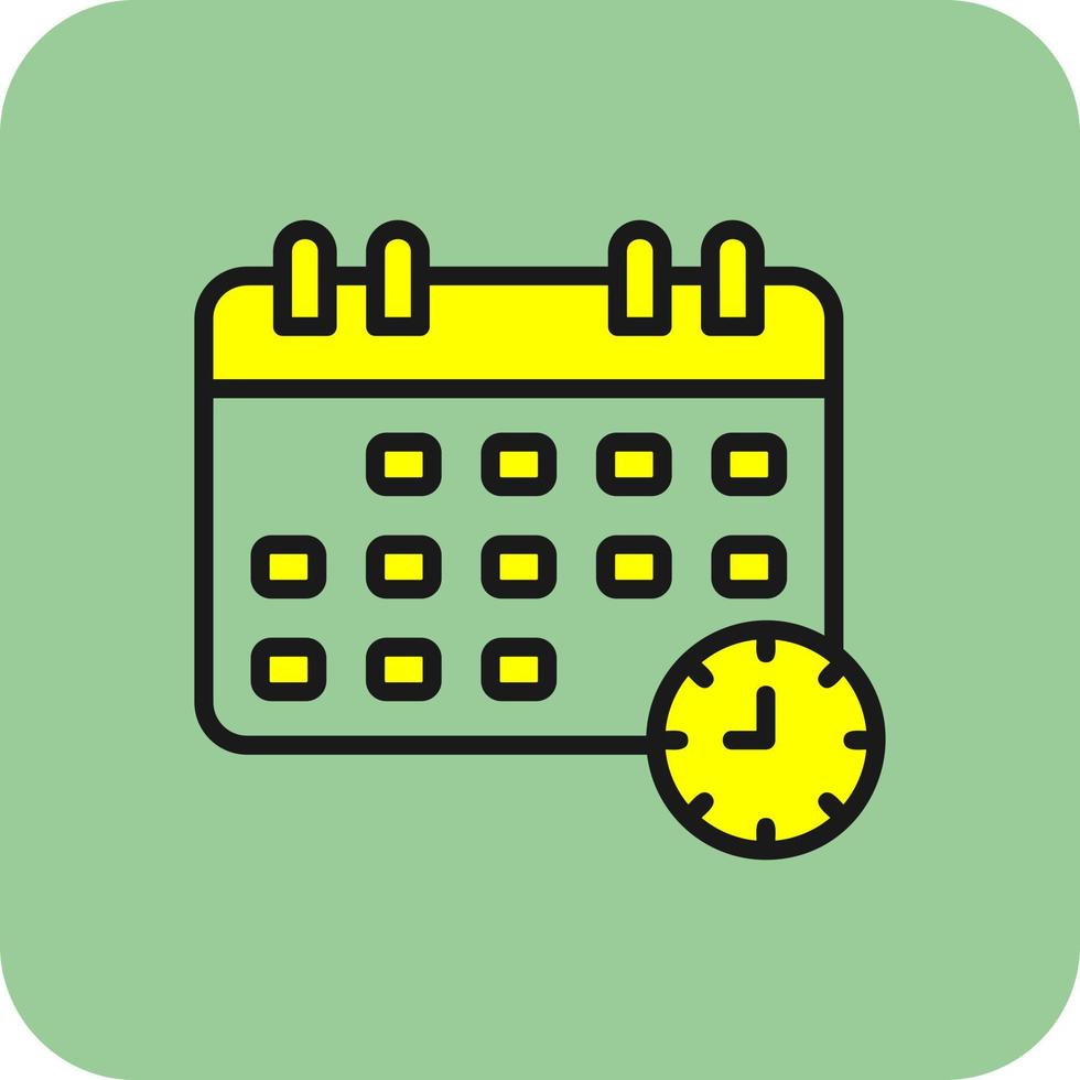 Schedule Vector Icon Design