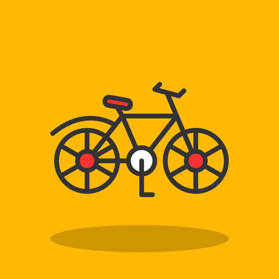 Bicycle Vector Icon Design