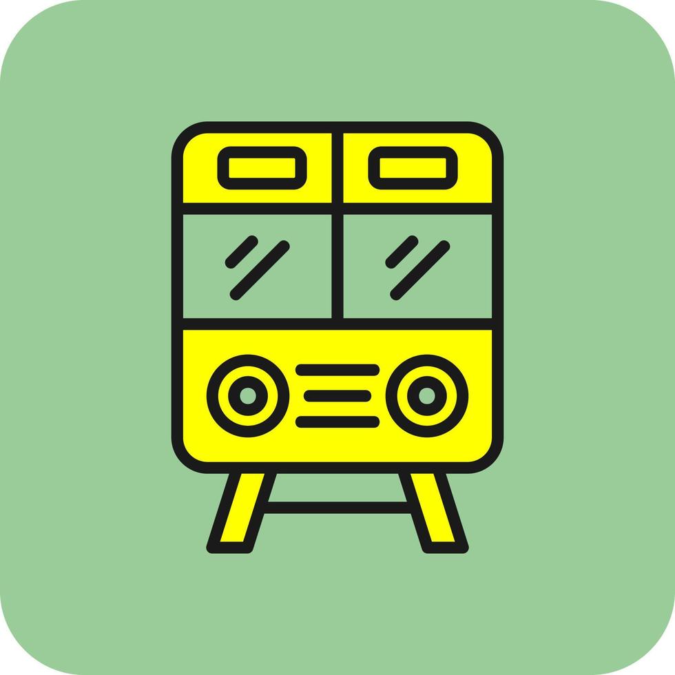 Train Vector Icon Design