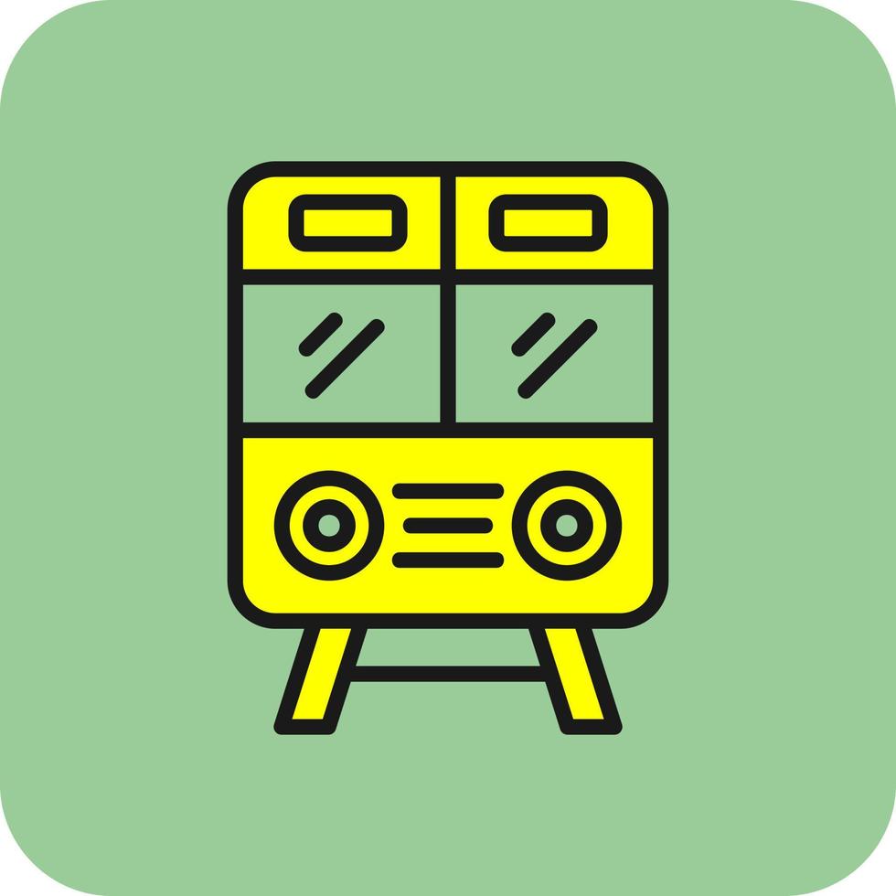 Train Vector Icon Design