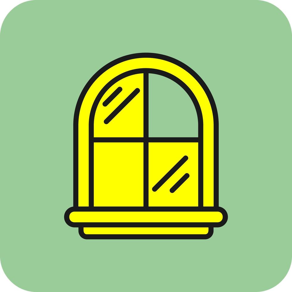 diseño de icono de vector de ventana