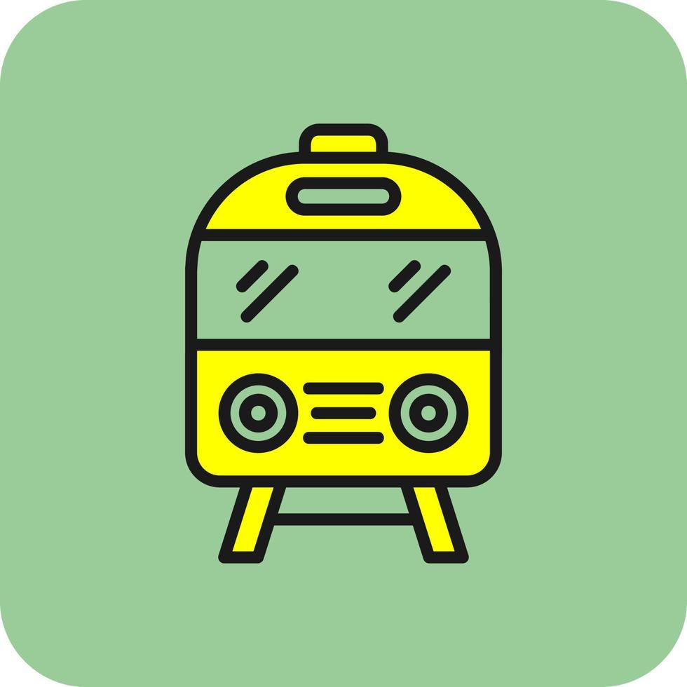 Train Vector Icon Design