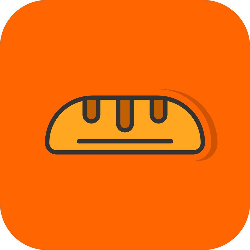 Bread Vector Icon Design