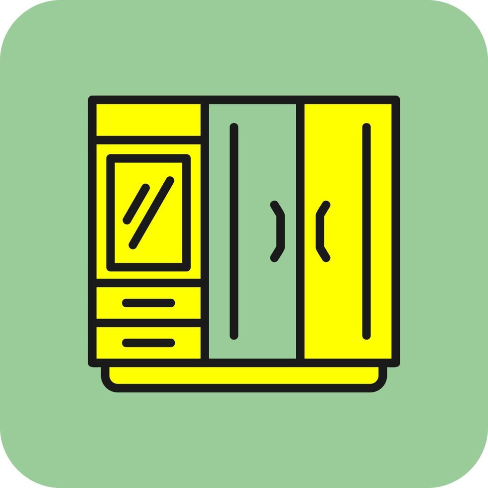 Wardrobe Vector Icon Design