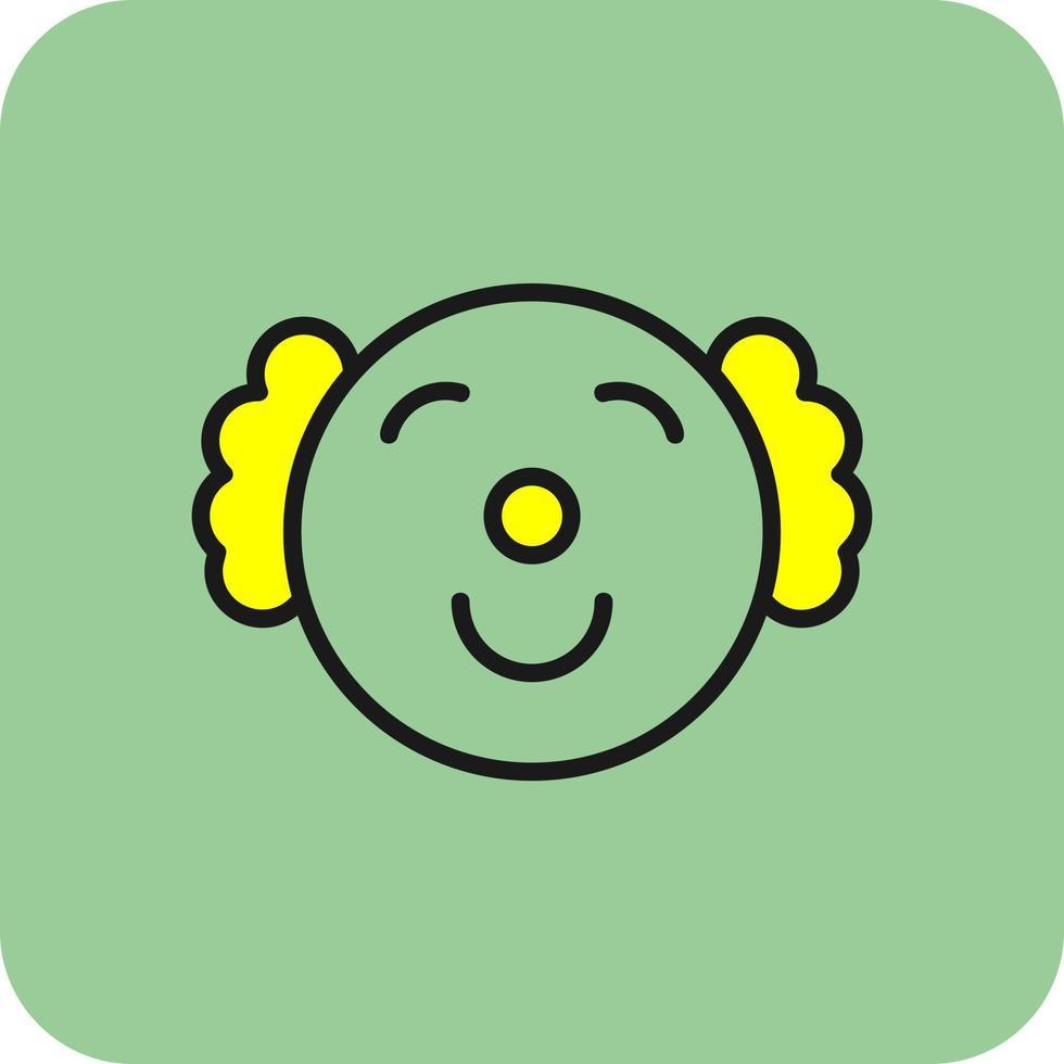 Clown Vector Icon Design