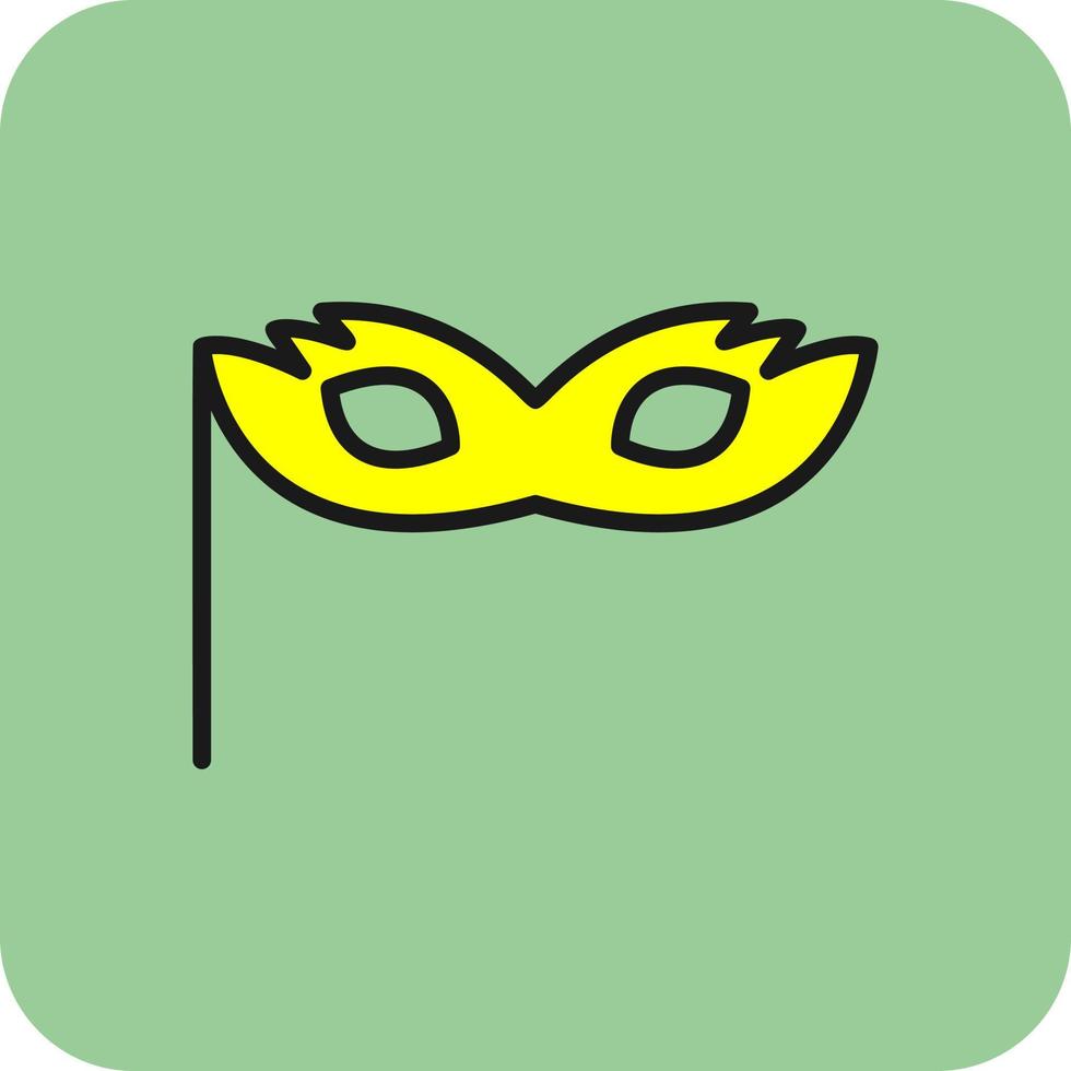 Eye Mask Vector Icon Design