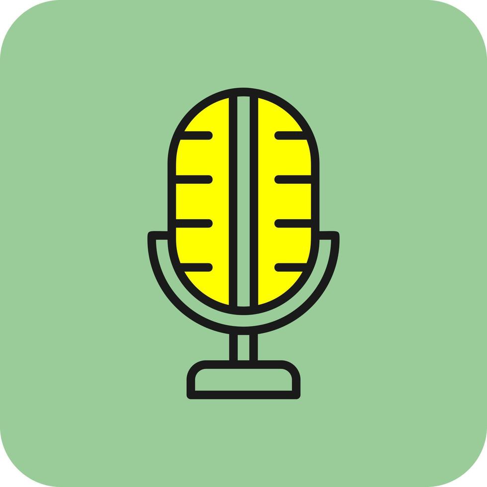 Mike Vector Icon Design