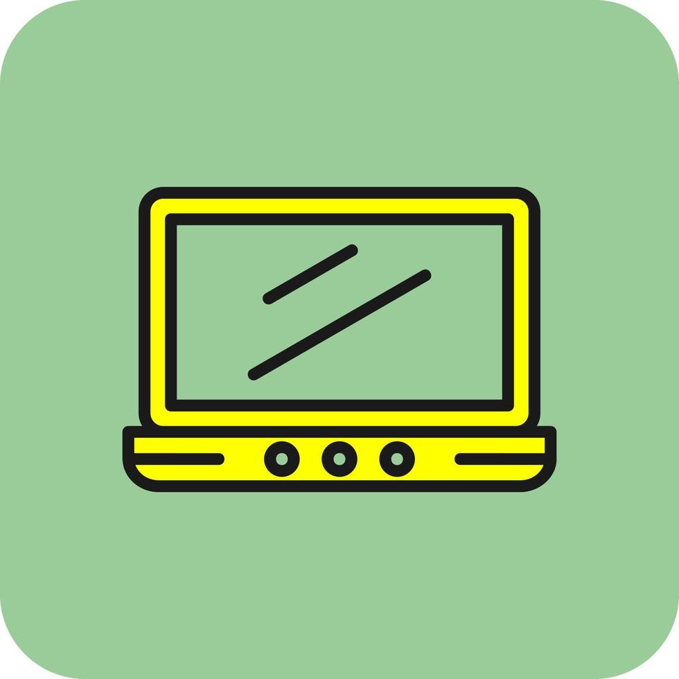 Laptop Vector Icon Design