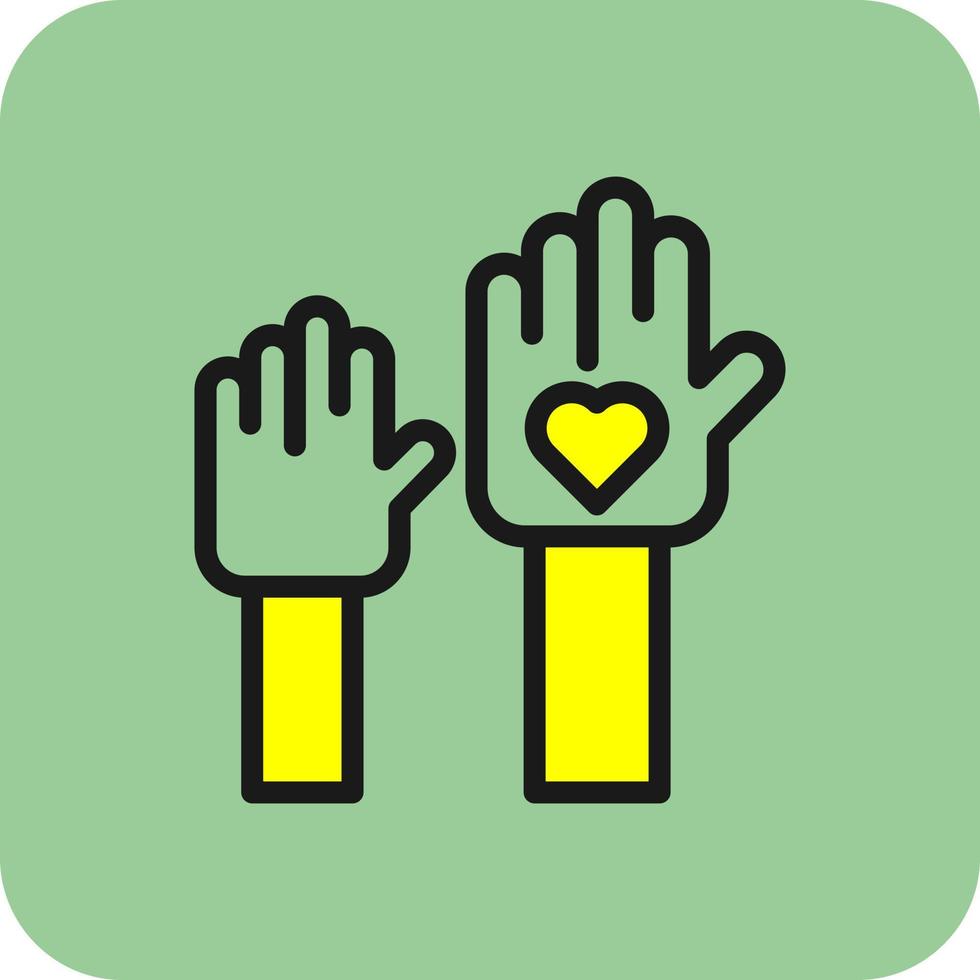 Volunteer Vector Icon Design