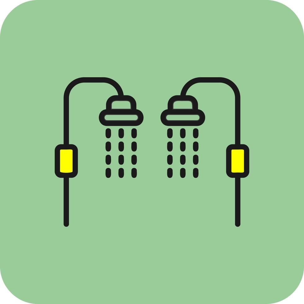 Shower Vector Icon Design