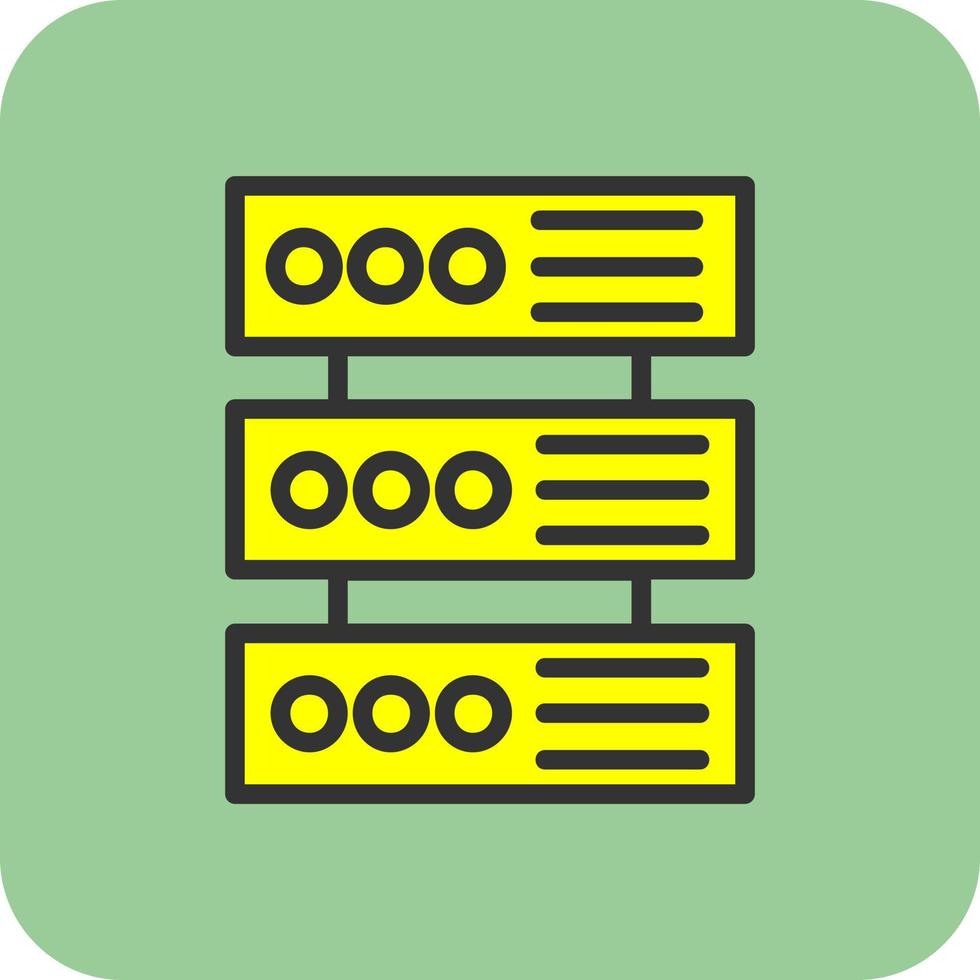 Big Data Vector Icon Design
