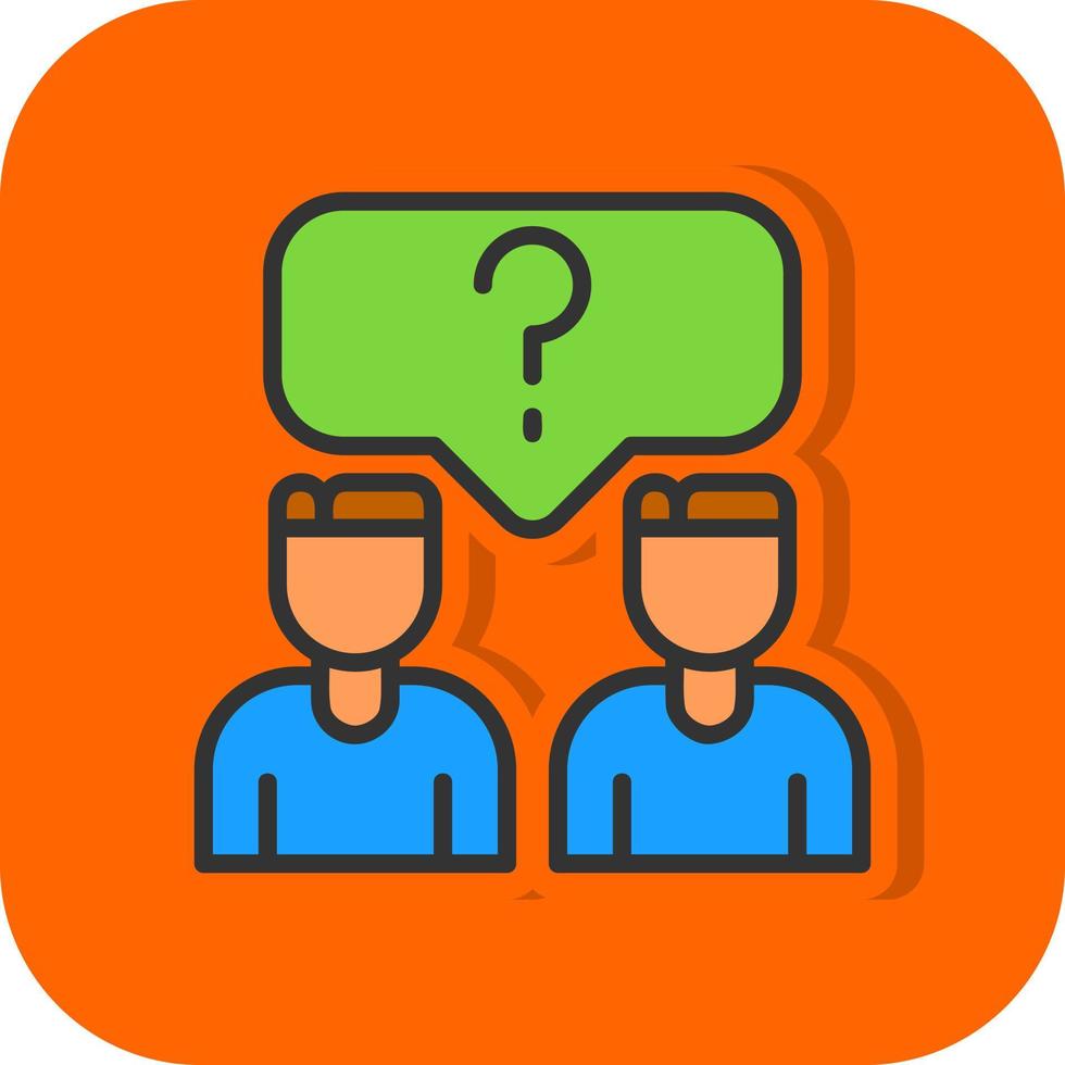 Question Vector Icon Design