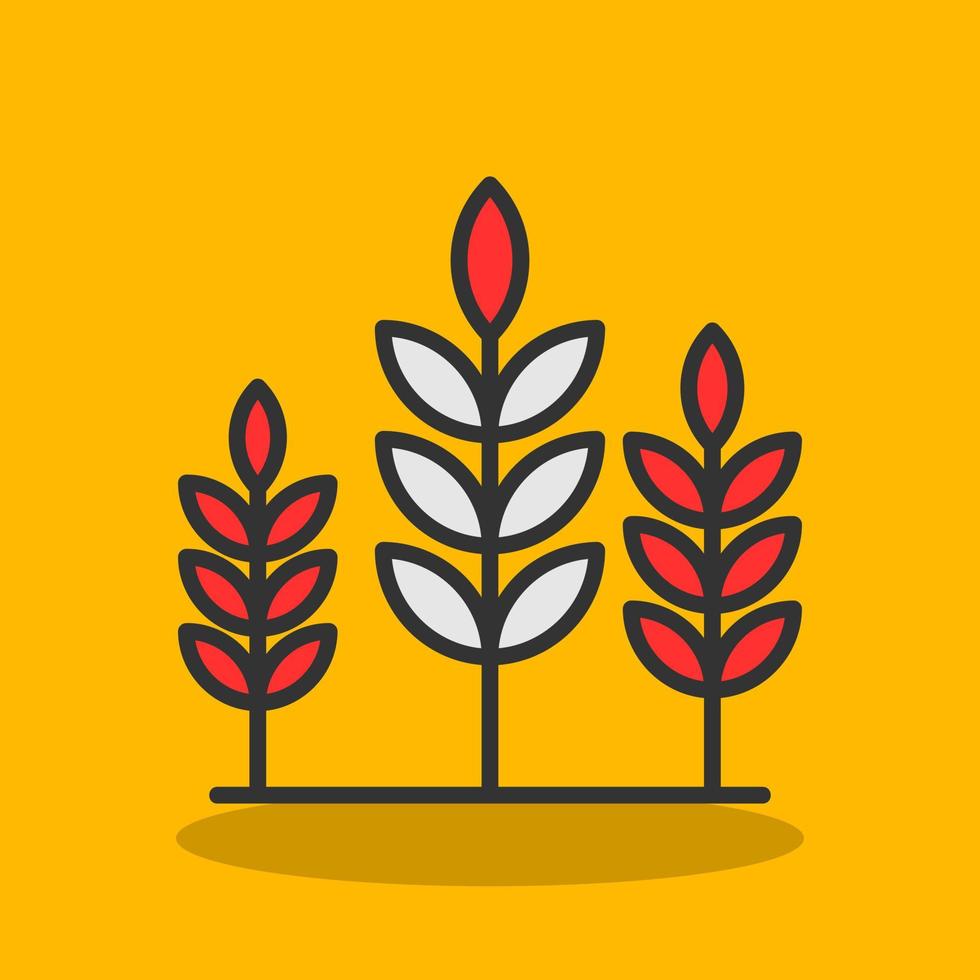 Wheat Vector Icon Design