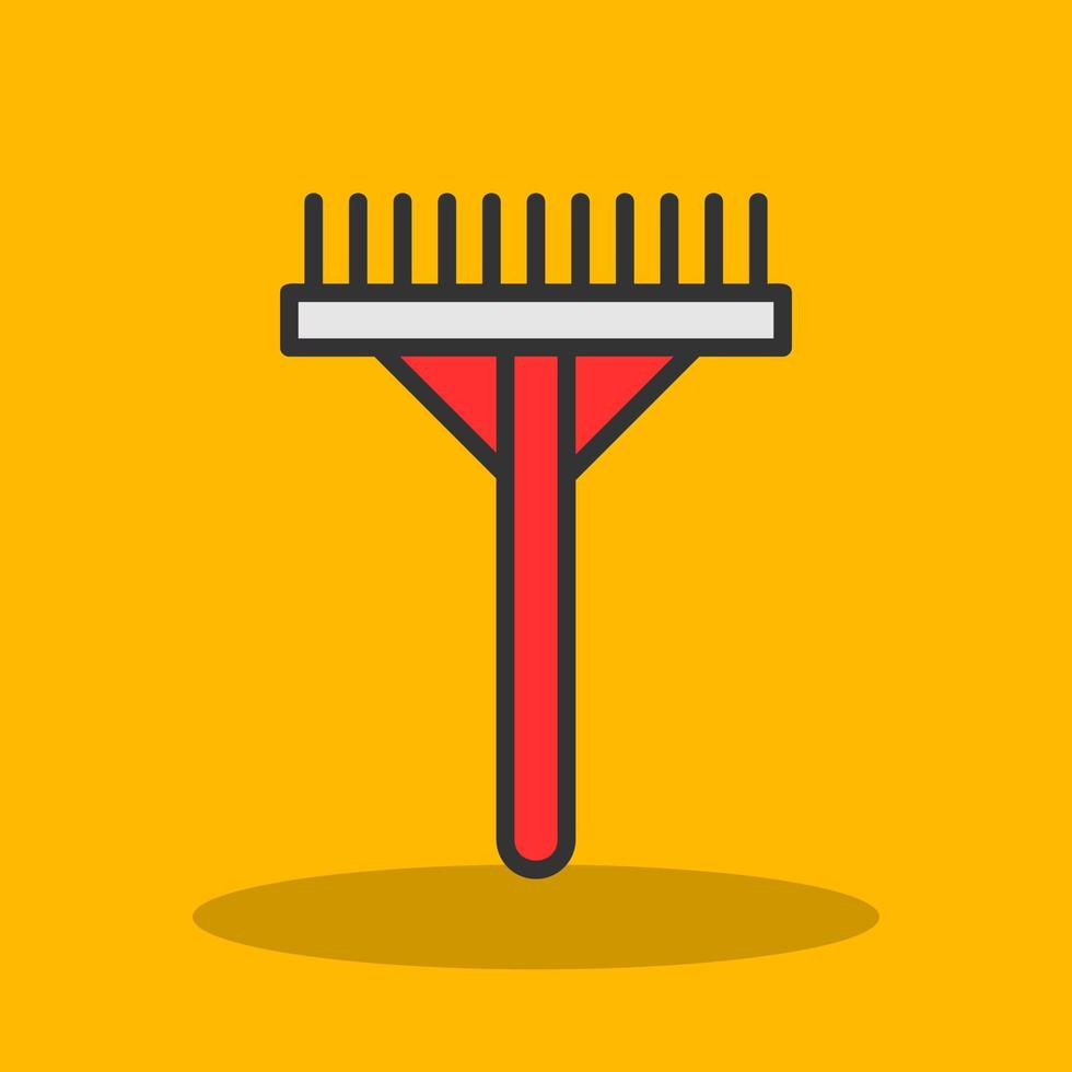 Rake Vector Icon Design