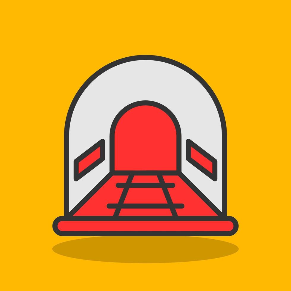 Tunnel Vector Icon Design