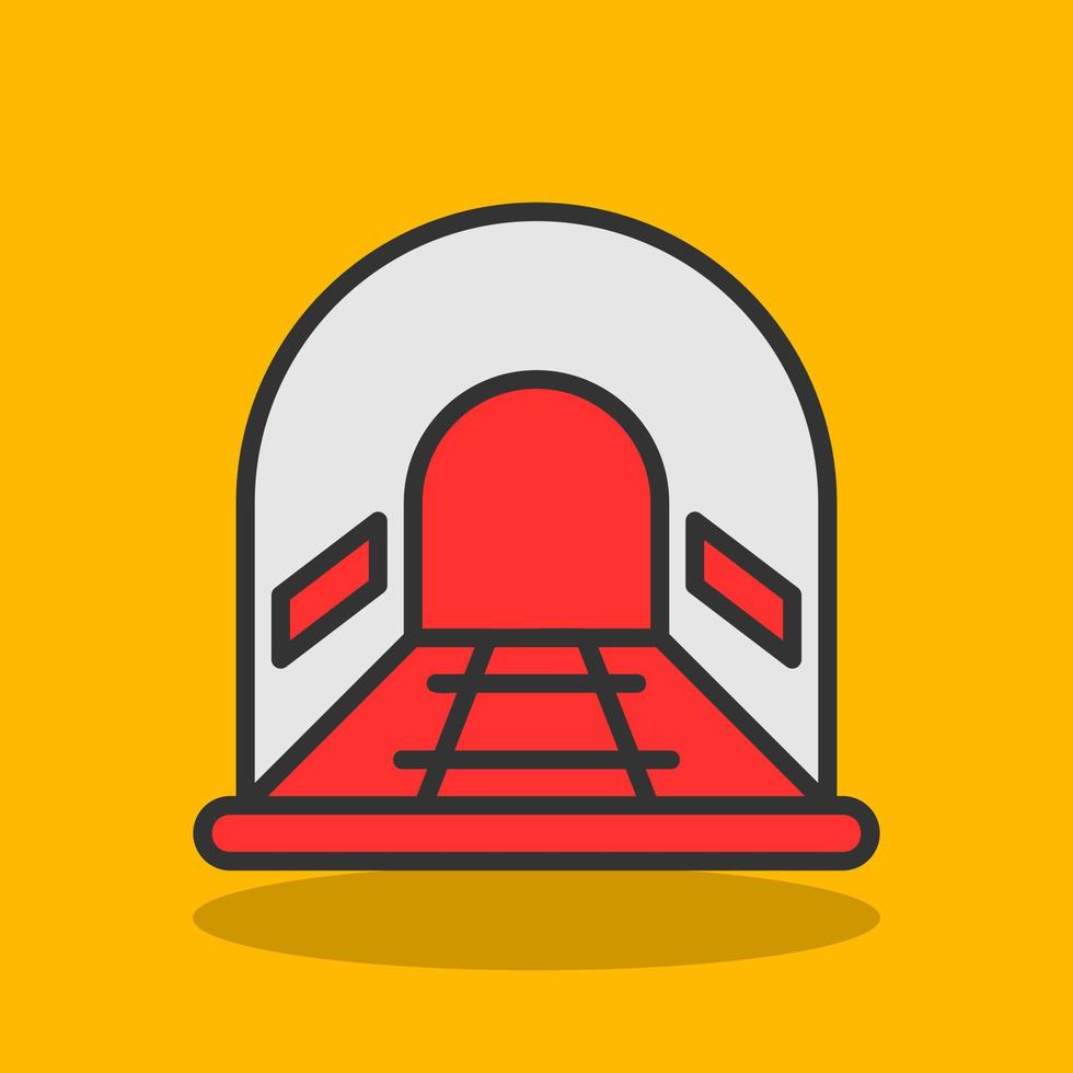 Tunnel Vector Icon Design