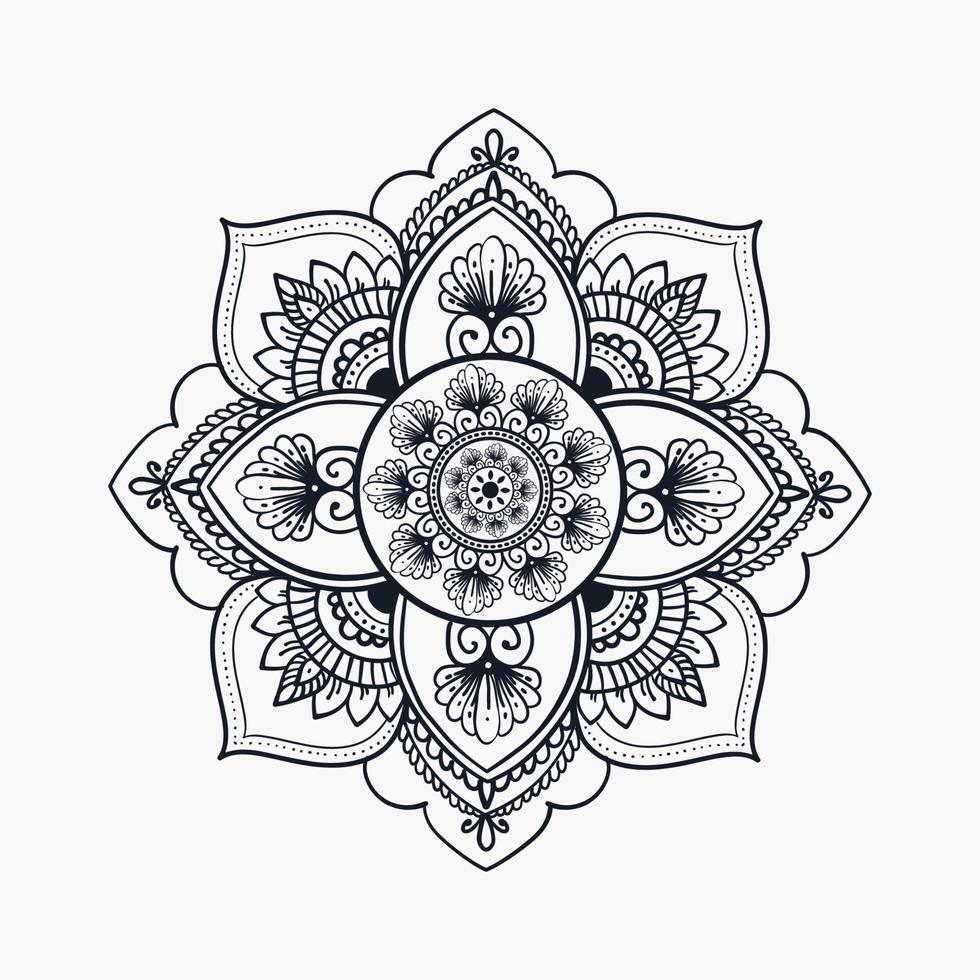 Embroidery Pattern Mandala Art free vector