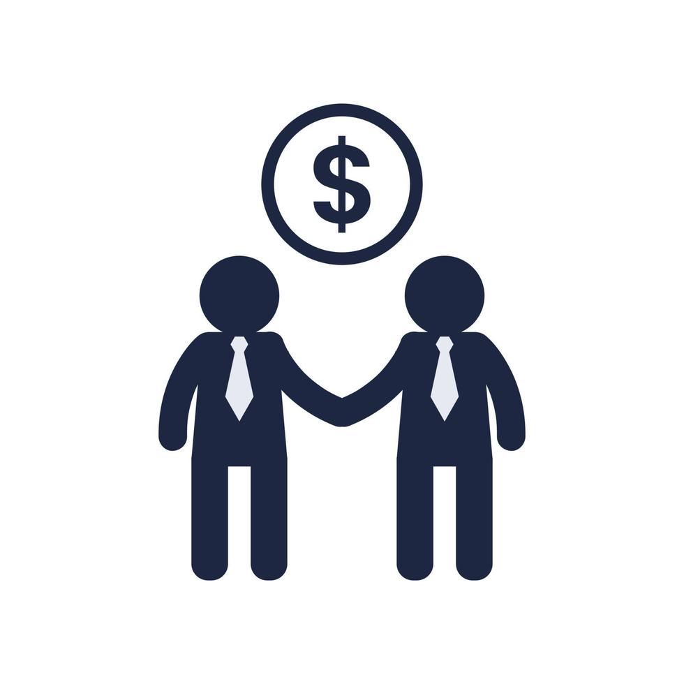 isolate teamwork group flat icon symbol vector