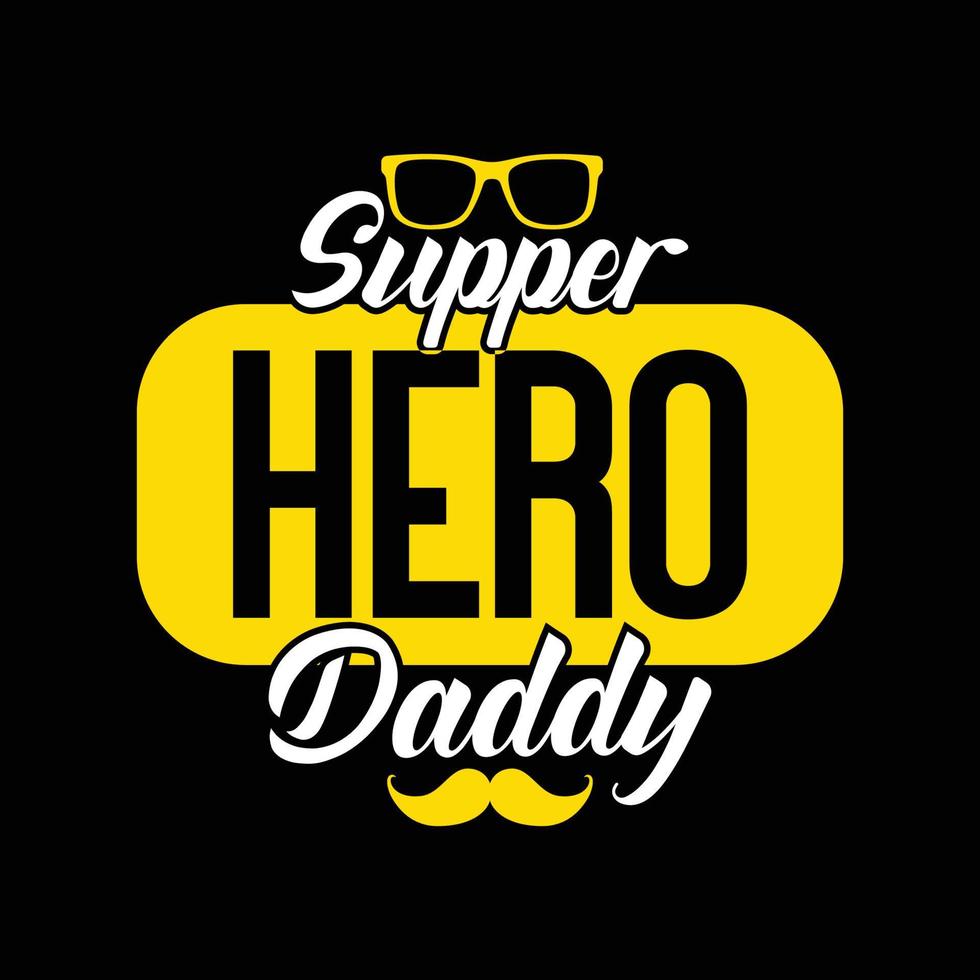 Dad Typography T-Shirt Design Free Vector