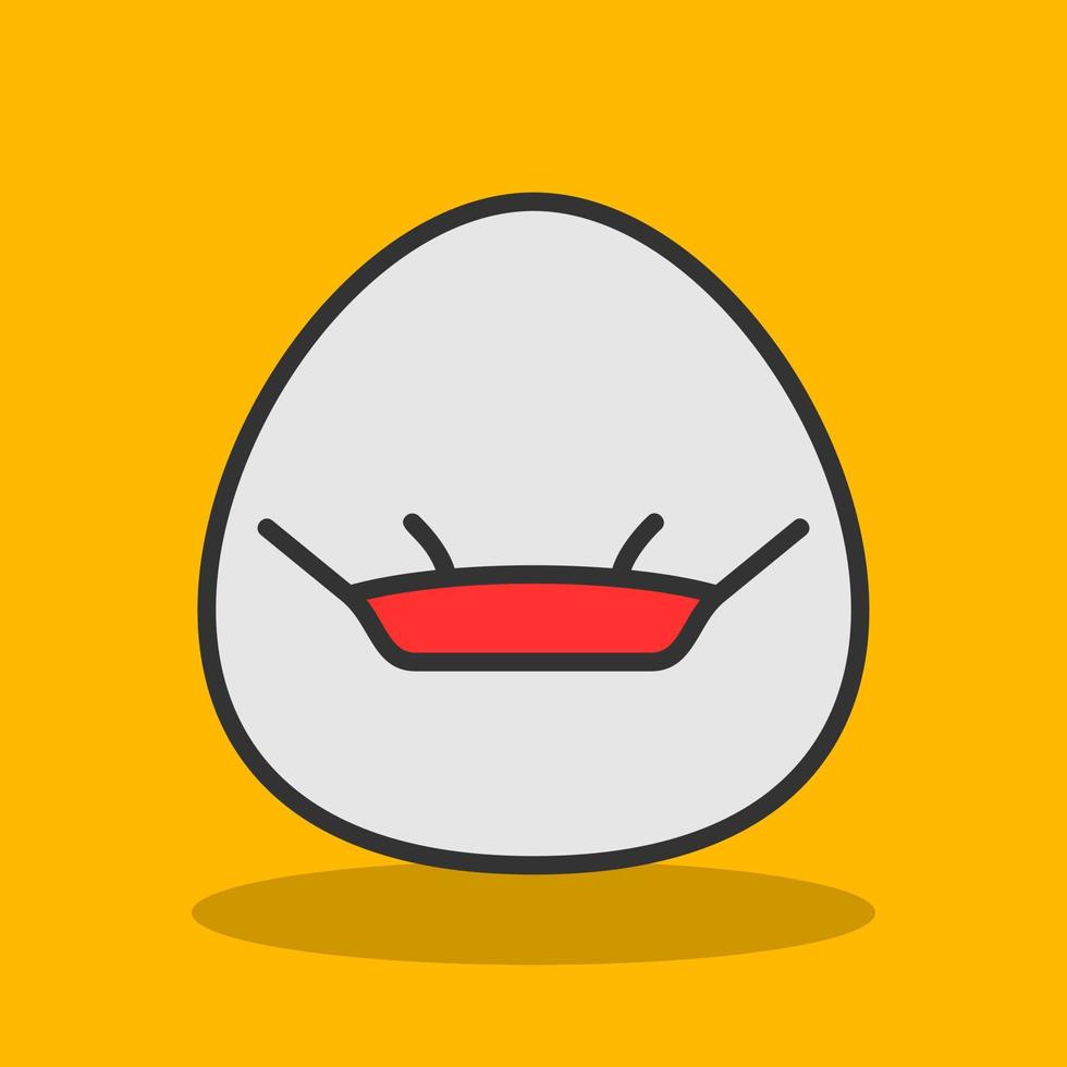 Bean Bag Vector Icon Design