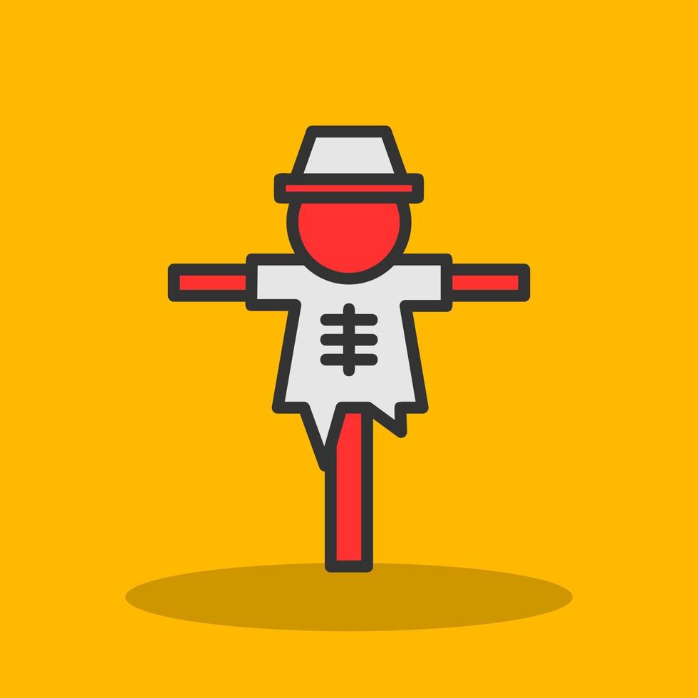 Scarecrow Vector Icon Design