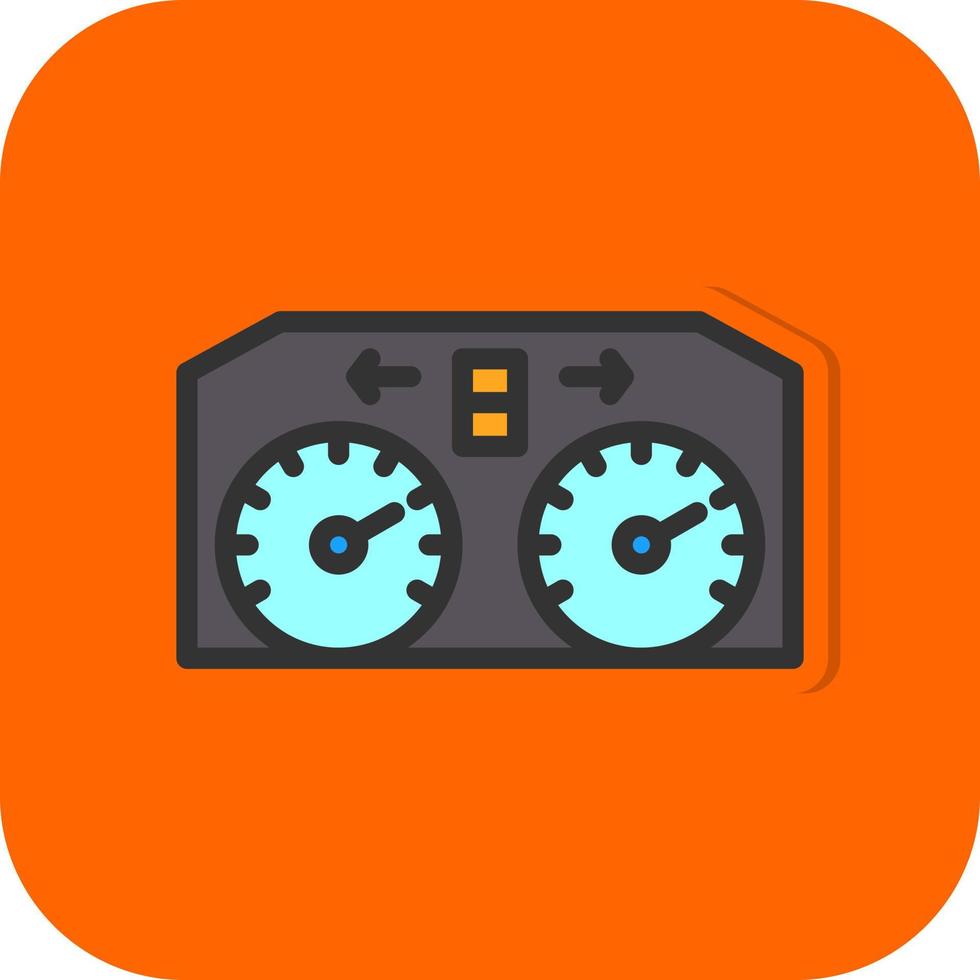 Meter Vector Icon Design