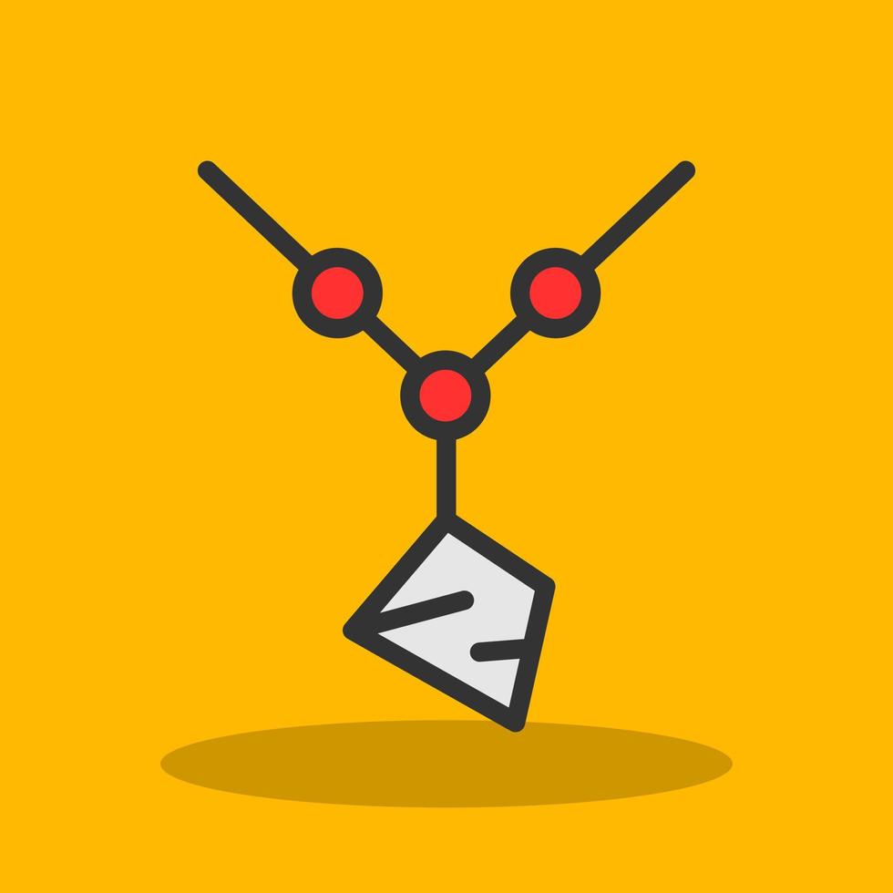 Amulet Vector Icon Design