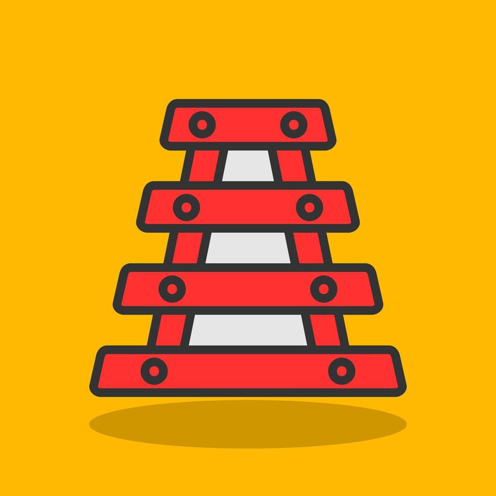 Railroad Vector Icon Design