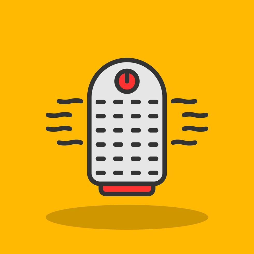 Air Purifier Vector Icon Design