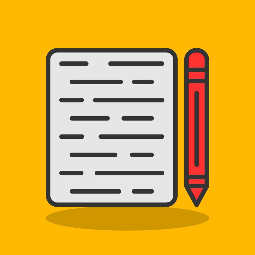 Contract Vector Icon Design