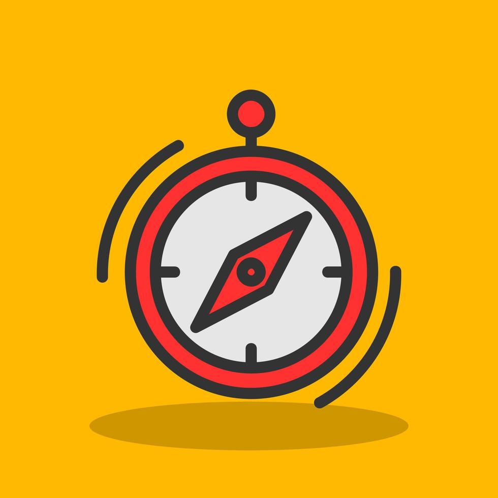 Compass Vector Icon Design