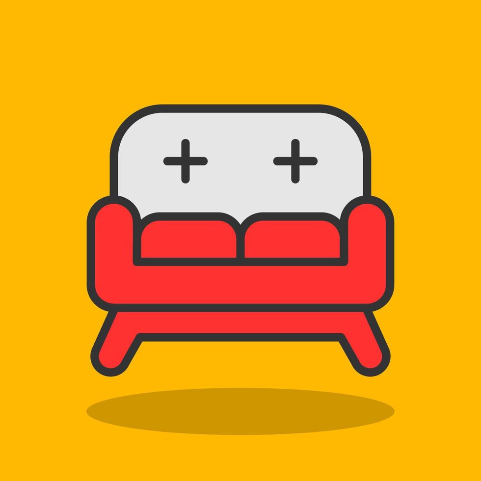 Sofa Vector Icon Design