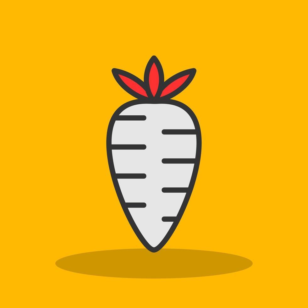 Carrot Vector Icon Design