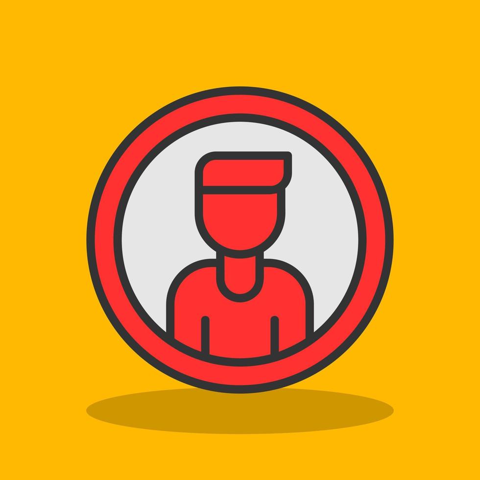 Personal Profile Vector Icon Design