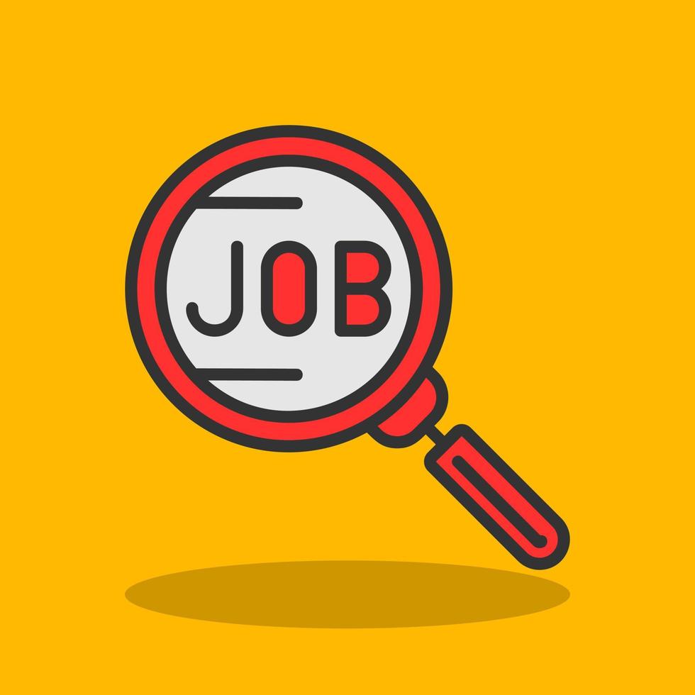 Job Vector Icon Design