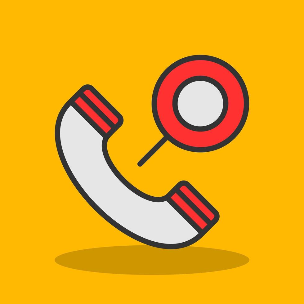 Phone Call Vector Icon Design