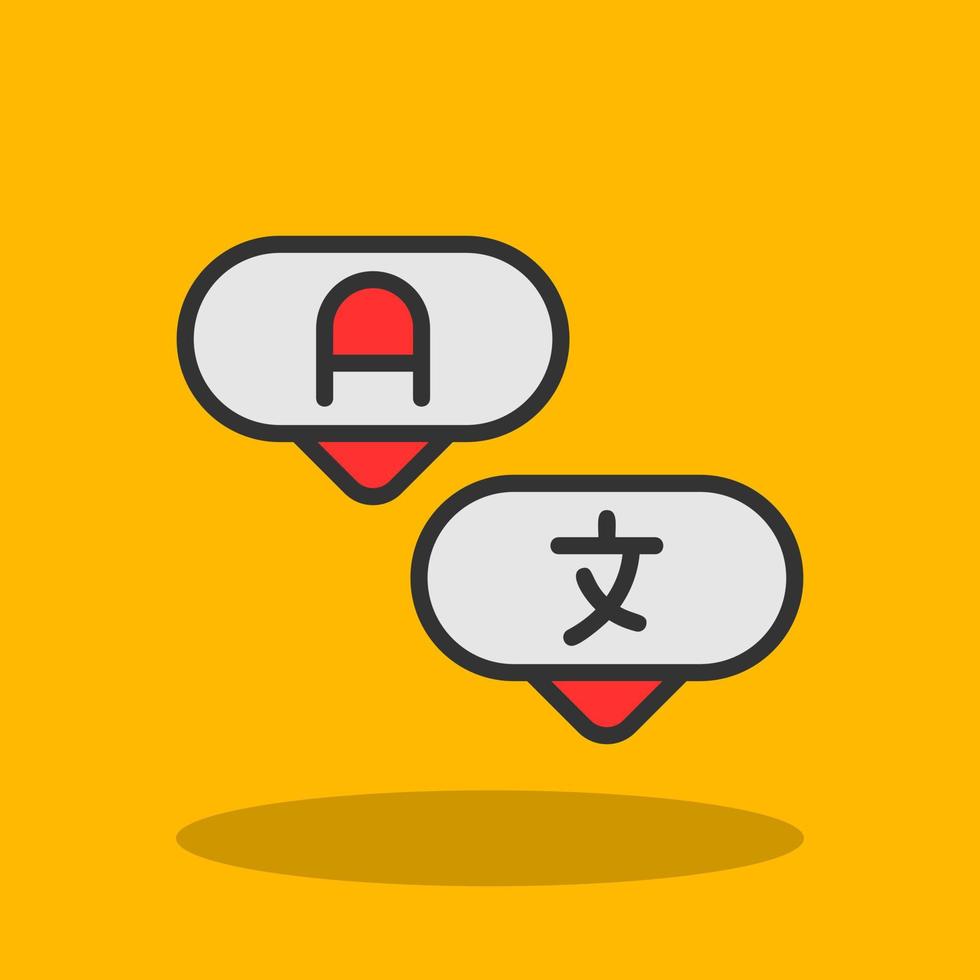 Translate Vector Icon Design